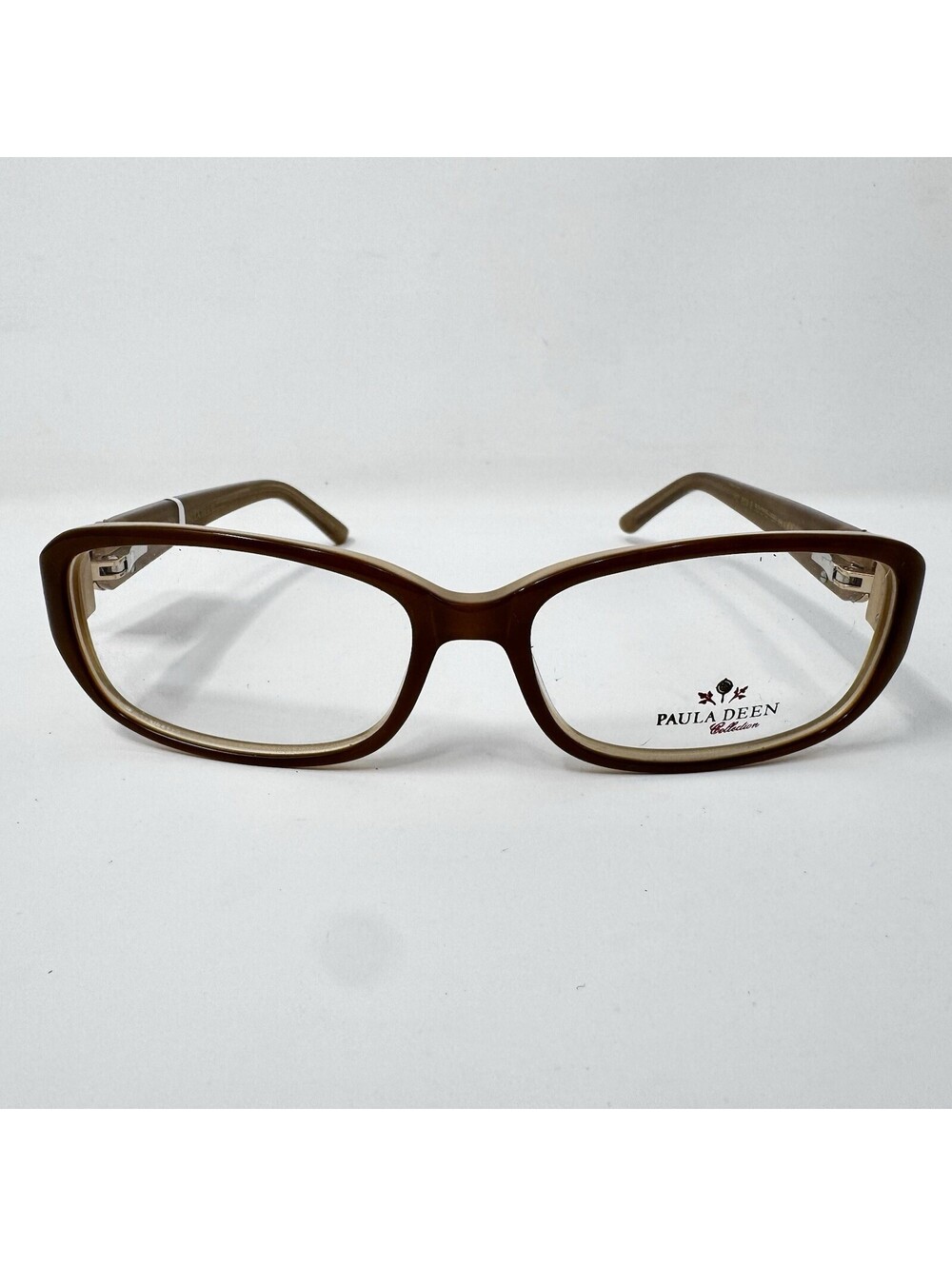 Paula Deen PD 859-2 Brown Beige Eyeglass Frames 53-15-130